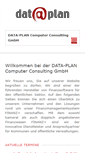 Mobile Screenshot of data-plan.de
